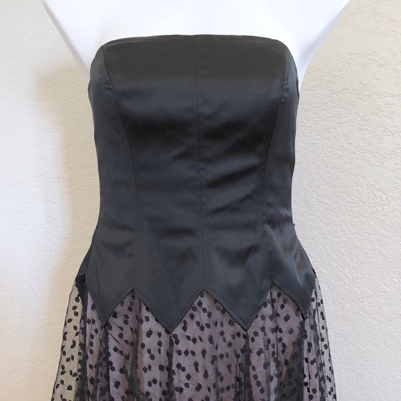 Laundry by design black strapless prom dress - Picture 3 of 8